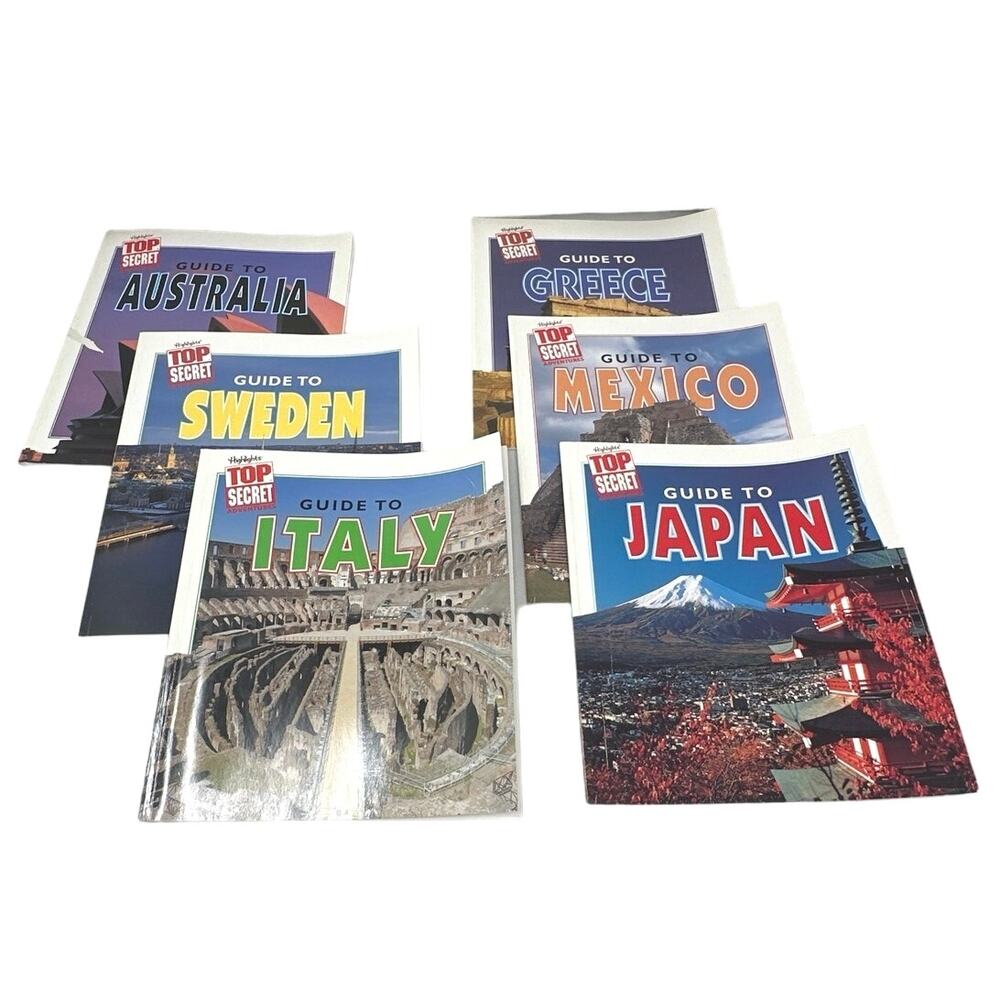 HIGHLIGHTS for Children Top Secret Adventures Lot of 6 books